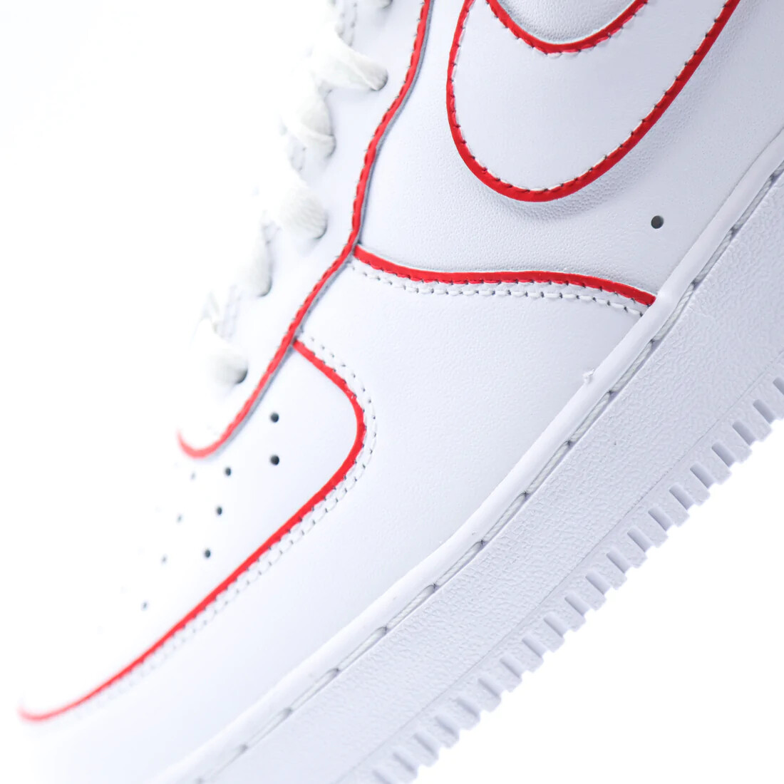 Air Force 1 Red Line Outline ? Custom Shoes Sneaker Art  display picture 1