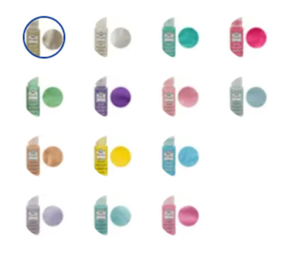 FolkArt Perle Acrylic Paint 2 oz Various Colors New Priced Each