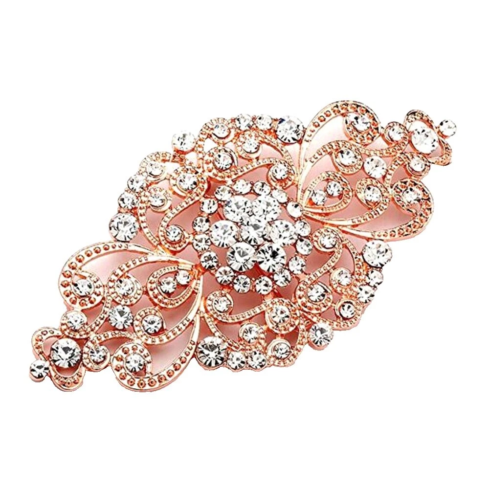 Chapado en Oro Rosa de Prendedores y broches de moda belleza