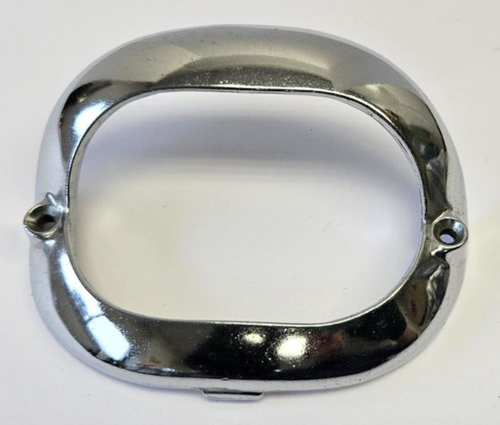 1941 Desoto S8 Left Driver Side Parking Light Lamp Chrome Bezel 866214 NOS - Picture 2 of 6
