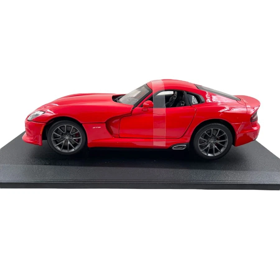 Modellino Auto Maisto 1/18 Dodge Viper SRT GTS 2013 Red - Immagine 3 di 4