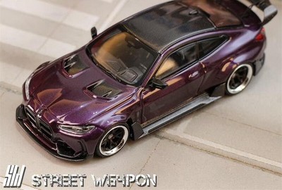 SW 1:64 G82 M4 Dark Purple Diecast Model Car | eBay
