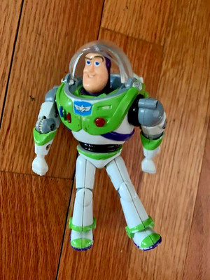 Thinkway Toys 1995 Disney Toy Story Buzz Lightyear 5in Karate Action No Wings