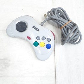 Sega Saturn Console Japan w/ 2 Arcade Sticks Controllers 2 Games Street Fighter