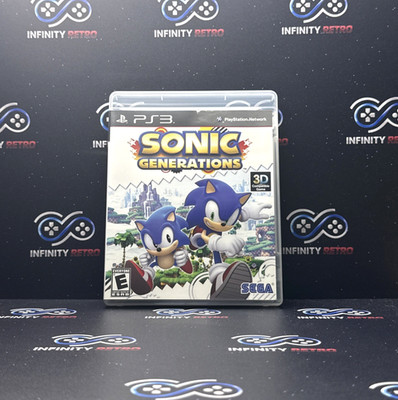 Sonic Generations Sony PlayStation 3 PS3 CIB Complete Refurbished & Tested