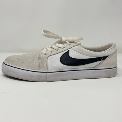 Nike SB Satire II Mens White Grey Black Skate Shoes 729809-101 Size 11
