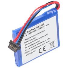 Batteria TomTom Go Live 1000, Go Live 1005 AHL03711018, VF1C adatta come batteria di ricambio