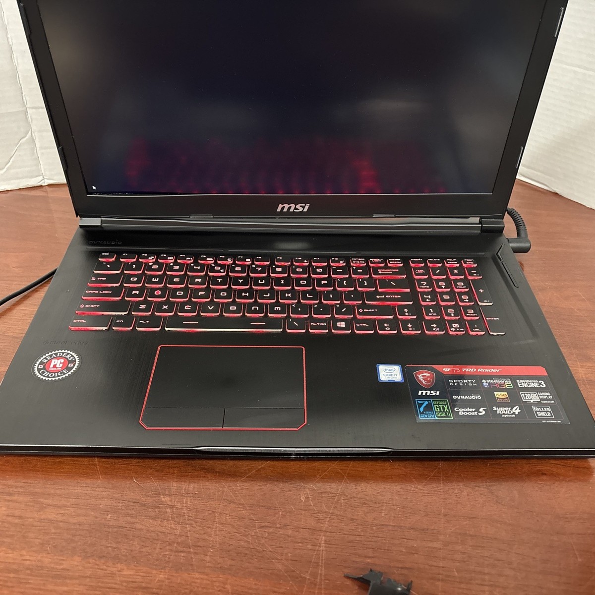 MSI GE73 7RD Raider Gaming Laptop 17.3