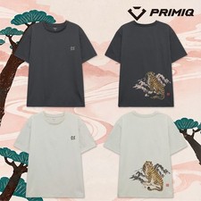 KOREA PRIMIQ Hangul Day Edition Unisex Badminton T-Shirts Sports Casual Top NWT