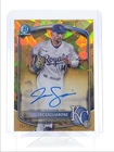 JAC CAGLIANONE 2025 BOWMAN CHROME SAPPHIRE GOLD REFRACTOR AUTO /50 Q4060