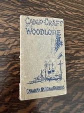 Camp Craft and Woodlore~Canadian Nat'l Railways c1920