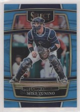 2022 Panini Select Concourse Light Blue Prizm 76/149 Mike Zunino #56 0ve9