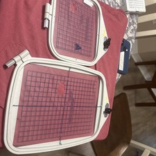 Bernina Embroidery Hoops Hoop A  Hoop B w/ Templates 145x255mm, 100x130mm 
