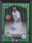 2025-26 Bowman #CPA-ID Isaiah Denis Chrome Prospect Autographs Green Geo /99
