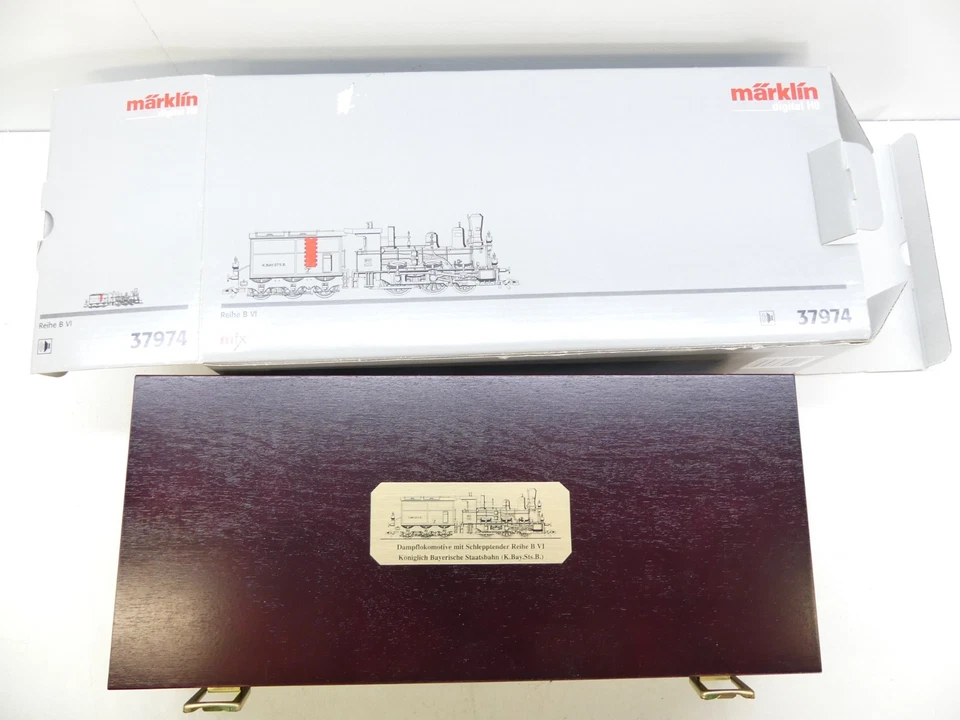 Märklin H0 37974 Dampflok BVI -DIGITAL+SOUND- AC, Licht, NEM, TOP in OVP #59048 - Bild 2 von 4