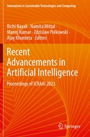 Richi Nayak (U. A.) | Recent Advancements In Artificial Intelligence | Buch | Xx