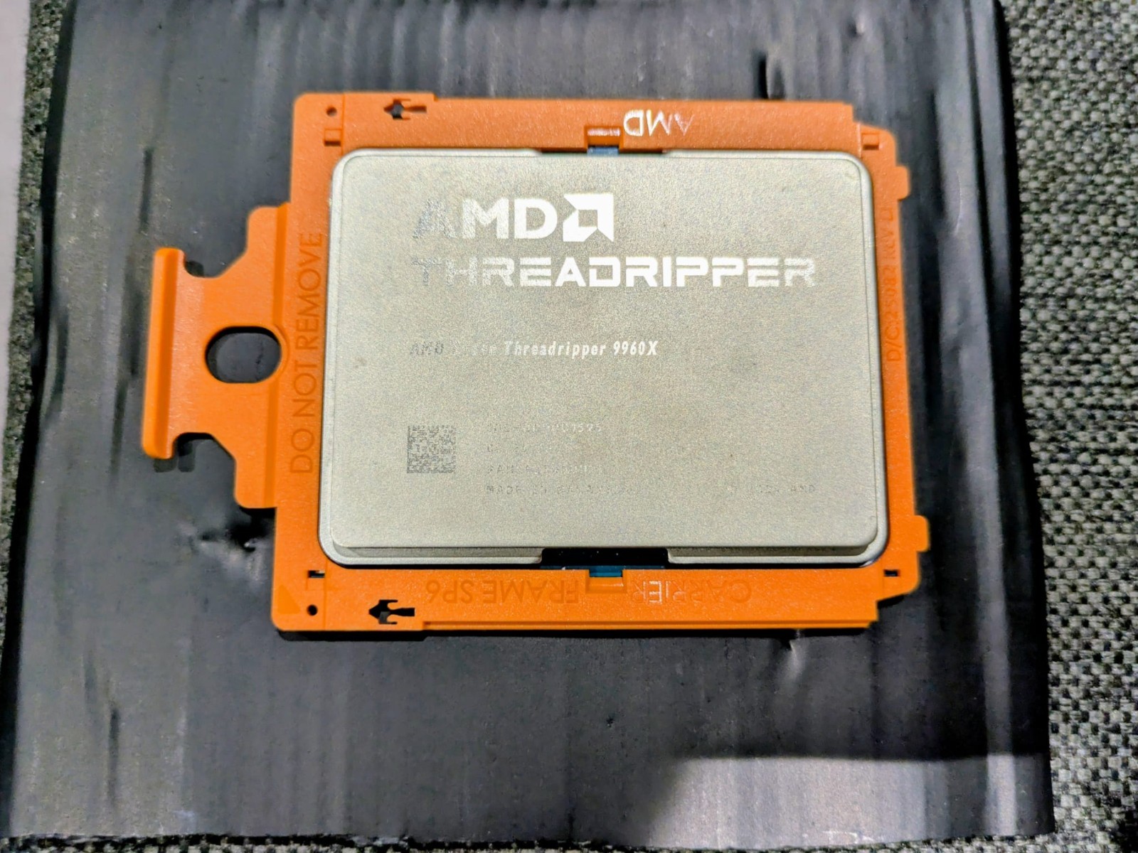AMD Ryzen Threadripper 9960X CPU Processor 24core TRX used for testing ...