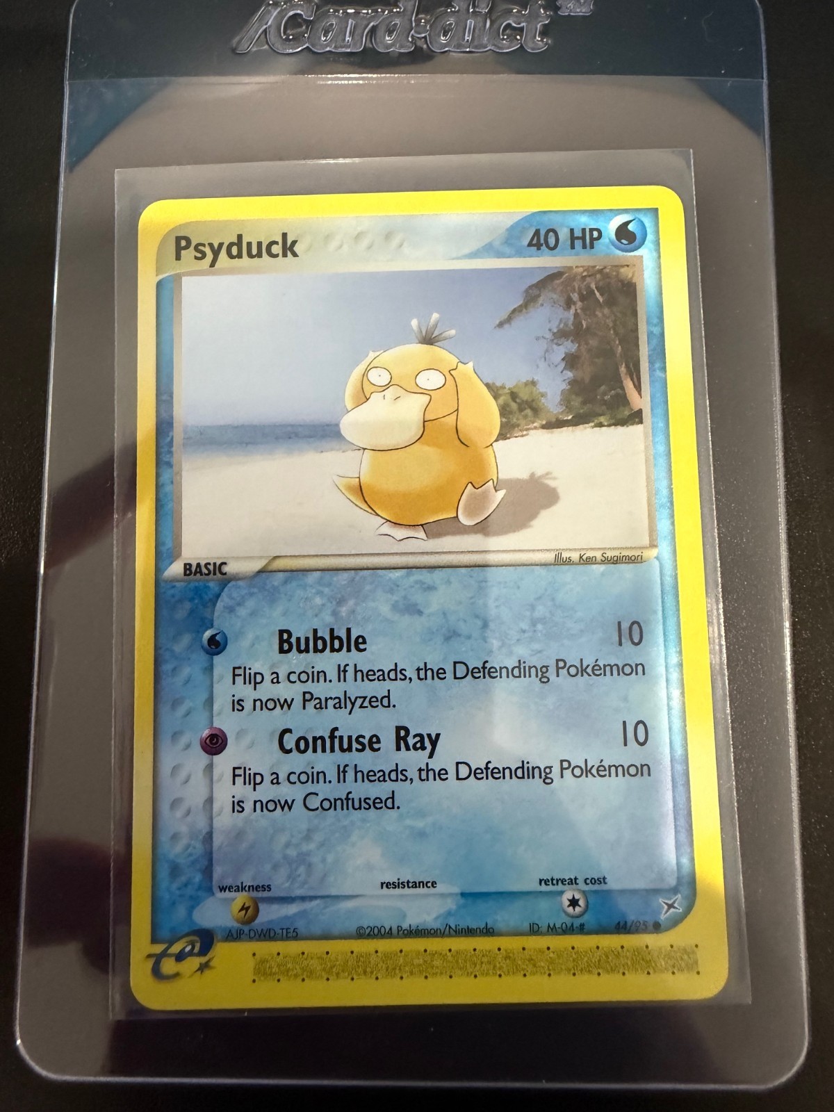 Psyduck 44/95 Common Team Magma vs Team Aqua Pokemon NM