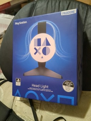 New PlayStation Headset Stand Logo Light Up Stand Paladone Official Merchandise