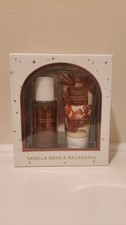 Victoria's Secret Vanilla Bean Macadamia Indulge Fragrance Mist and Lotion Set