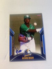 Kevin Made Card Signed 2022 Myrtle Beach Pelicans IP Auto