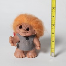 Vintage Thomas Dam 1967 playmate troll in mint condition with long orange hair.