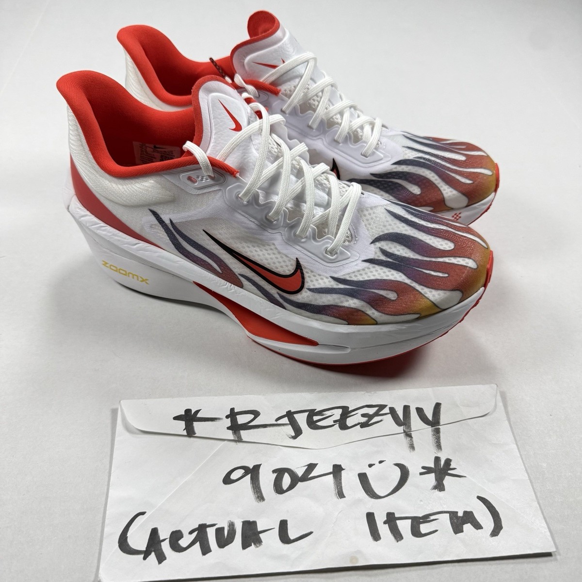 RARE Mens Size 11 Nike Zoom Fly 6 Ekiden Pack Flames Running Shoes