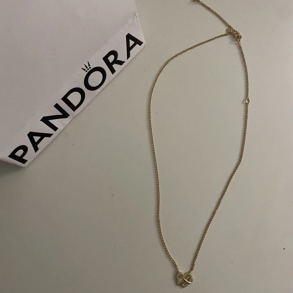 Pandora Halskette 14 Karat Gold - Bild 2 von 4
