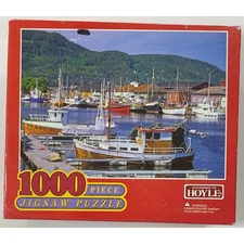 Hoyle Harbor Boats Water 1000 Piece 19.25" x 26.75" Puzzle - BRAND NEW / SEALED