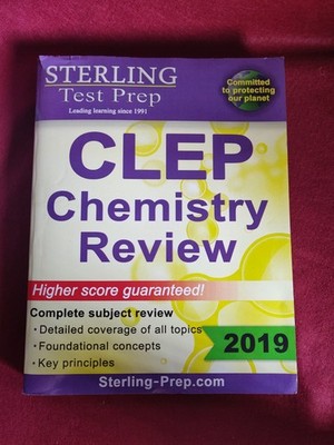 Sterling Test Prep Clep Chemistry Review: Complete Subject Review