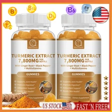 Turmeric Curcumin w/ Black Pepper & Ginger Root Joint Digestion Skin Health