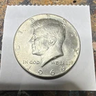 1966 Kennedy Half Dollar Doubled Die Reverse 40% Silver Business Strike