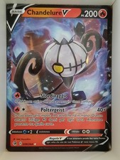 Chandelure V 039/264 - Carta Holo Foil Near Mint Pokemon Colpo e Fusione