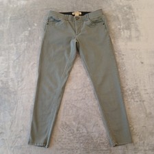 Democracy Abtechnology Ankle Jeans Womens Size 8 Gray 30x27 Low Rise Stretch