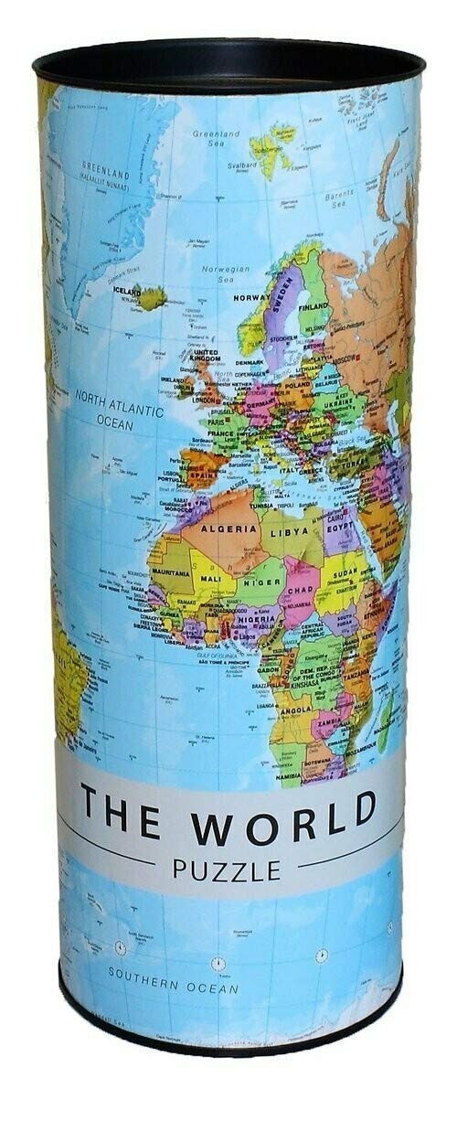 WORLD PUZZLE 1000 PIECES (JIGSAW) - HB - 2020