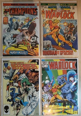 Marvel Premiere #2 Warlock 1972 und Drei Comics Lot Marvel