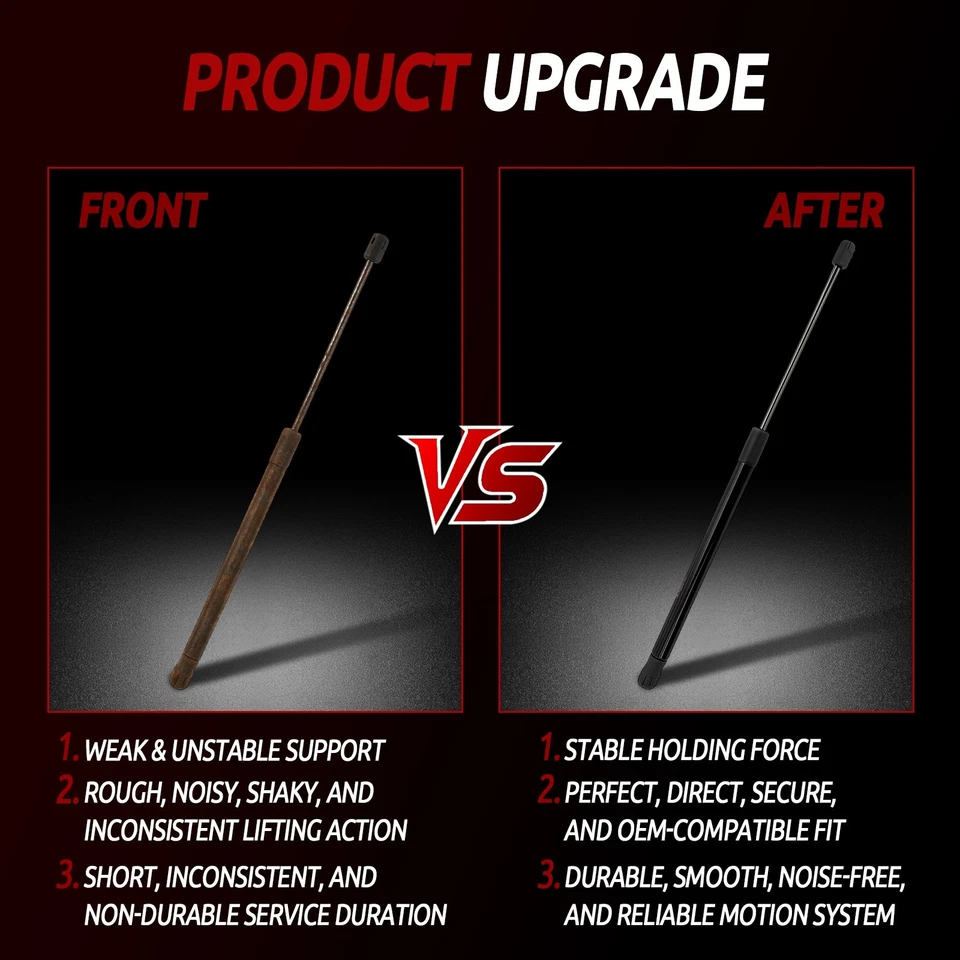 2 шт. подъемные опоры газовые пружины стойки для заднего люка задней двери подходят для KIA Rio5 2005-2011 годов выпуска - Изображение 4 из 4