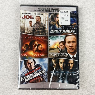 Nicolas Cage 6-Film Collection DVD Action Drama Set New