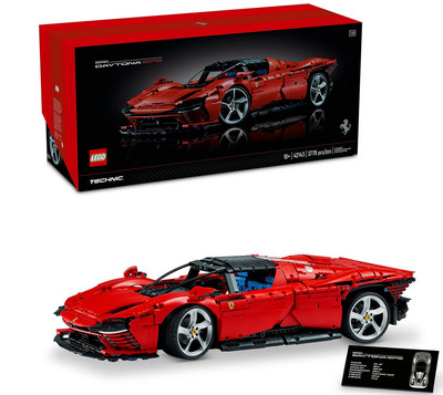 LEGO Technic 42143 Ferrari Daytona SP3 Bausatz, Mehrfarbig Neu & OVP
