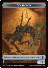 Scarecrow // Treasure Double-Sided Token ECC 11 // 10 English NM - MTG