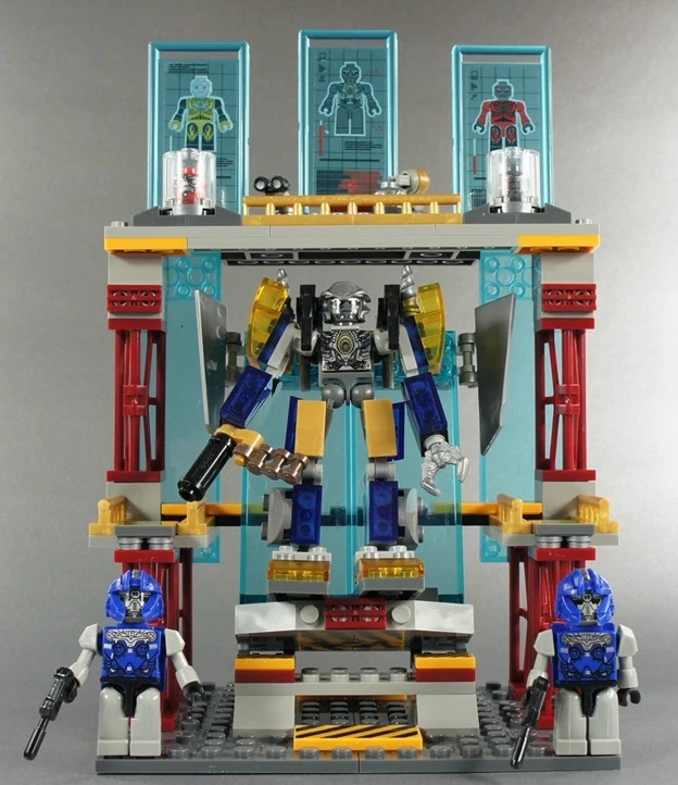 Juego de batalla de fábrica Galvatron | Juego de construcción Transformers KRE-O Foto 3 de 4