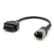 6-pin Obd1 To 16pin Obd2 Diagnostic Adapter Cable For Brp Can-am Sea-doo Ski-doo
