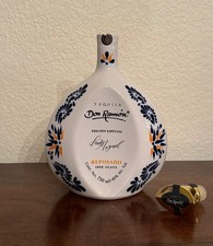 Don Ramon Luis Miguel Reposado Special Ed Ceramic EMPTY Tequila Bottle w/Stopper