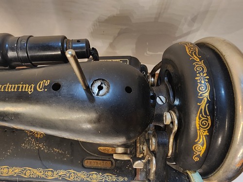 1937 Singer Sewing Machine New Jersey - Untested - AS IS - Picture 7 of 24