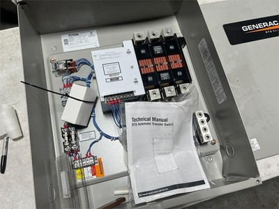 Generac 200 Amp Automatic Transfer Switch RTS Series (Unused)
