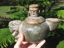 Certified Chinese Archaic Jade pitcher, Shijiahe culture 石家河文化 2500-2000BC