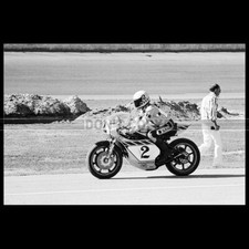 Photo M.000048 KENNY ROBERTS (YAMAHA) DAYTONA AMA LIGHTWEIGHT RACE 1976