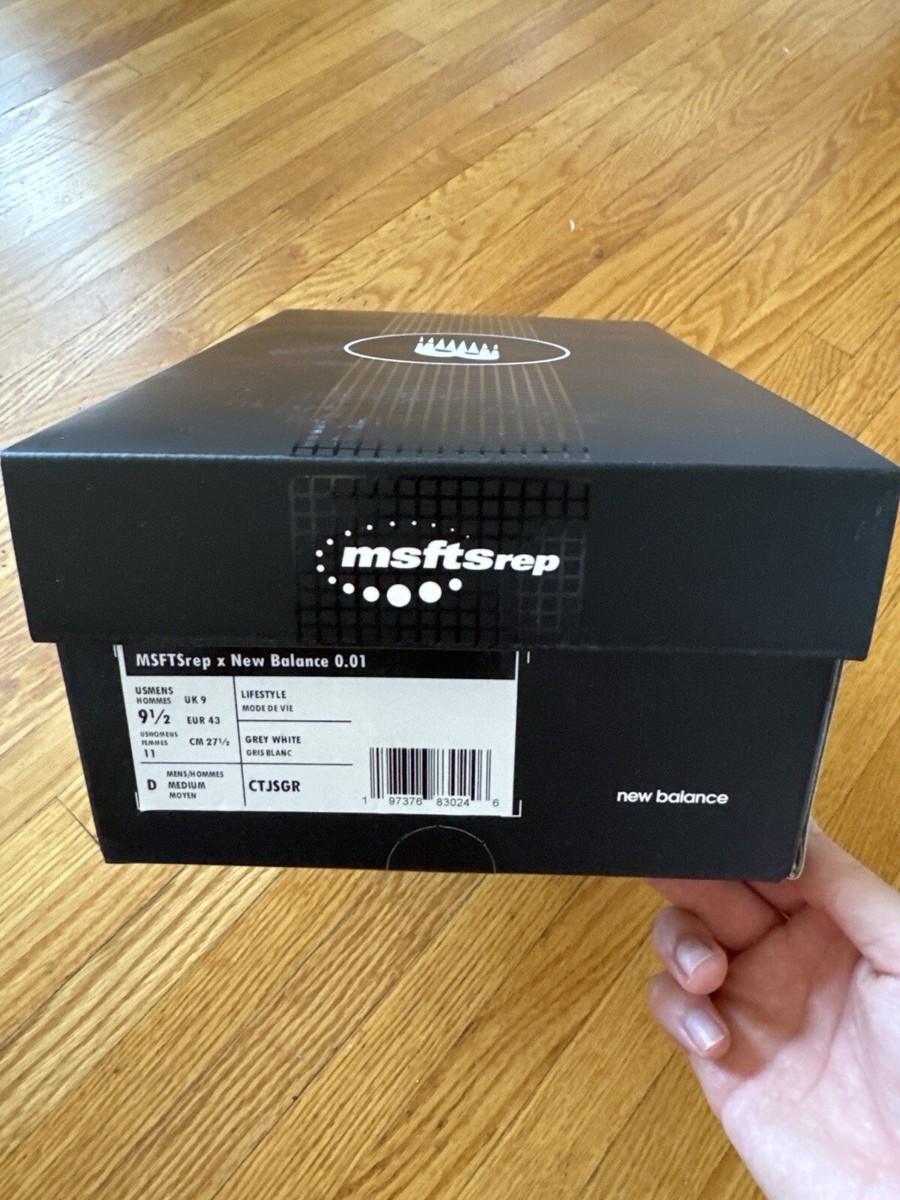 New Balance MSFTSrep x 0.01 Grey - CTJSGR | eBay