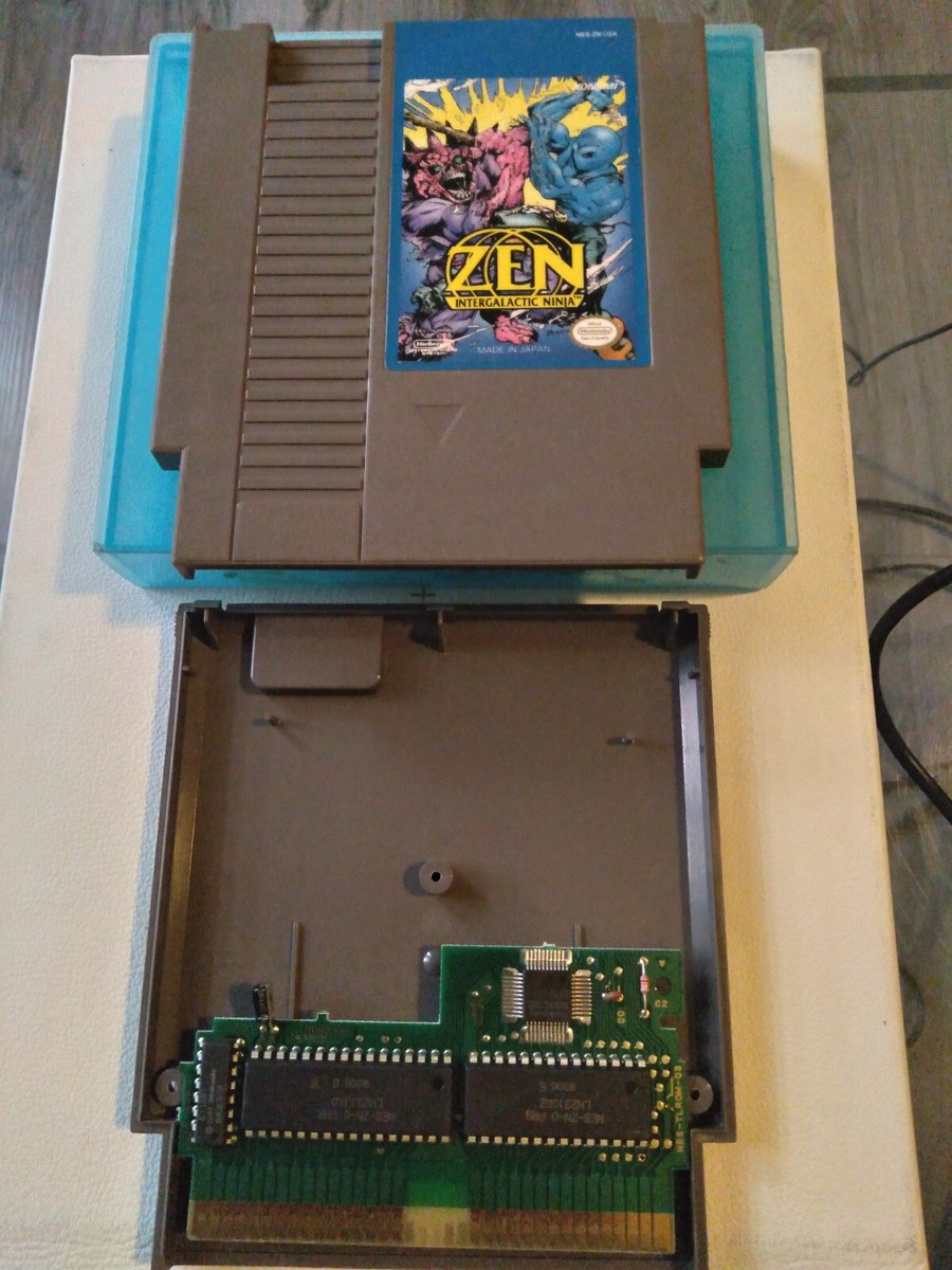Zen:Intergalactic Ninja (Nintendo Entertainment System, 1993)-Cart