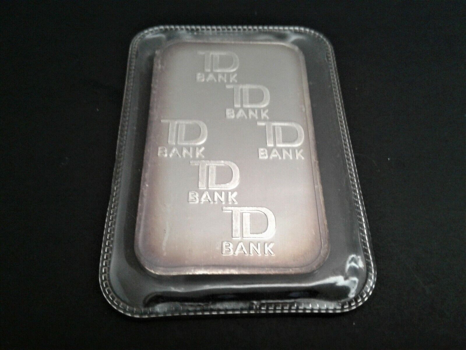 TD Bank Johnson Matthey - 1 Troy Ounce Silver Bar - Vintage Collectable